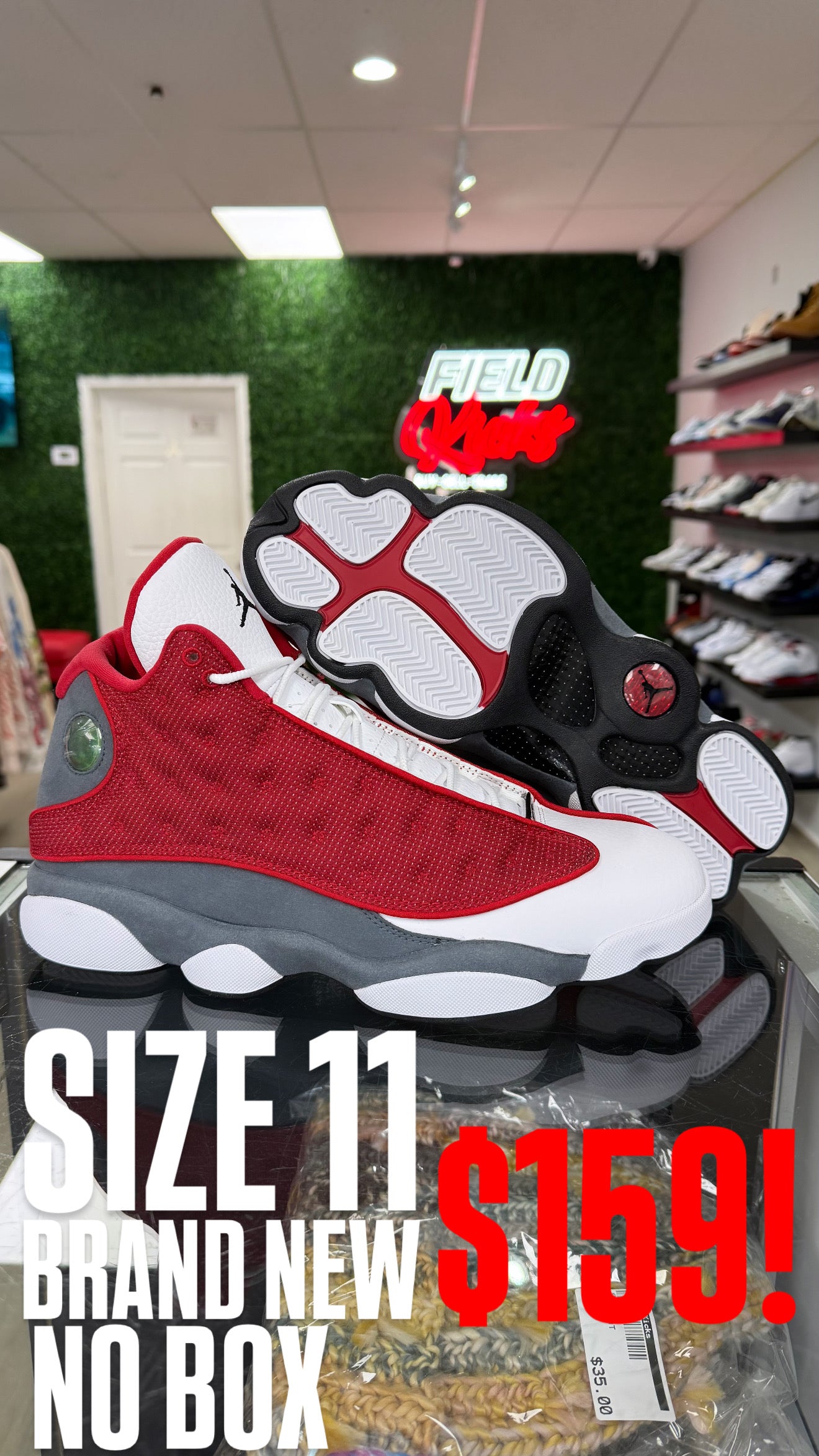 Jordan 13 Red Flint no box