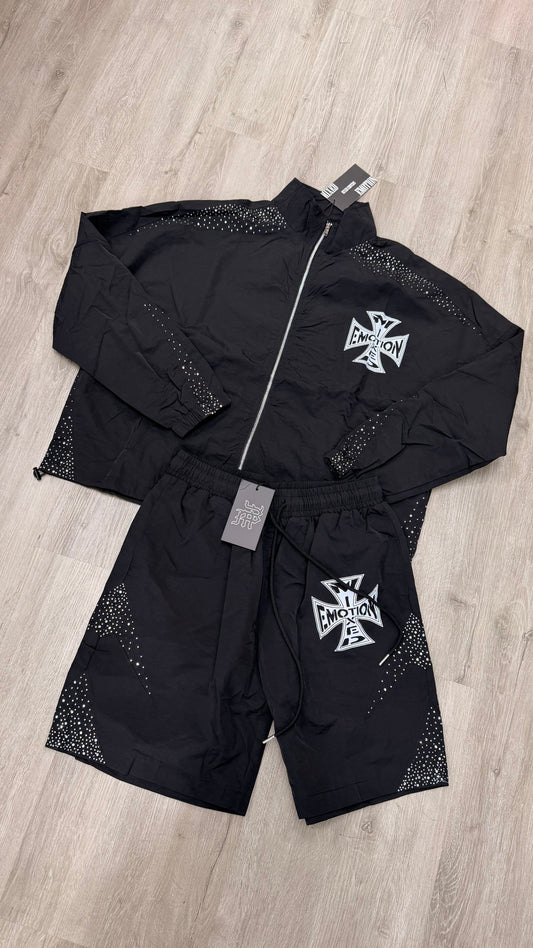 mixed emotions windbreaker set